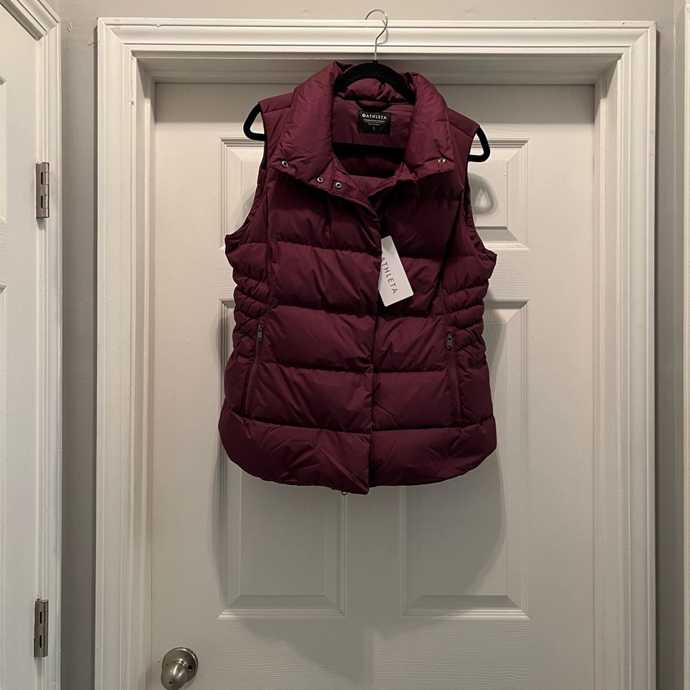 Athleta Downtown Down Vest Large